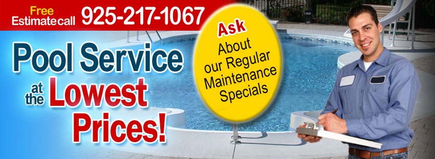 Pool service in Danville CA